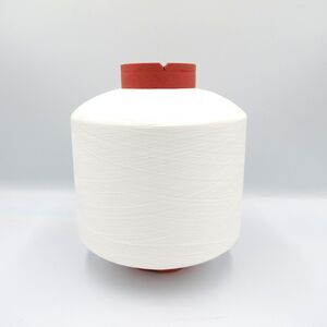 Unbranded Kreinik Import White Stretchy Thread Elastic? Large Cone 1122grs NOS